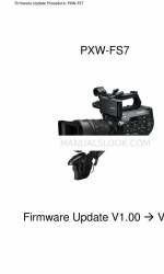 Sony PXW-FS7 マニュアル