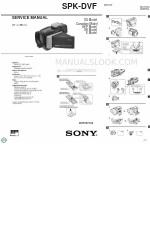 Sony SPK-DVF Service Manual