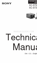 Sony XC-ST30CE Manual técnico