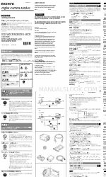 Sony XCD-U100CR Operating Instructions