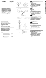 Sony BDV-E390 Manuel d'installation