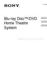 Sony BDV-N790W Reference Manual