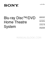 Sony BDV-N790W Reference Manual