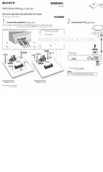 Sony BDV-N8100W  Guide Посібник з швидкого налаштування