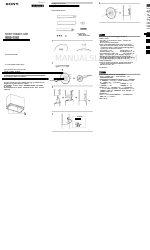 Sony BDV-N890W Installation Manual