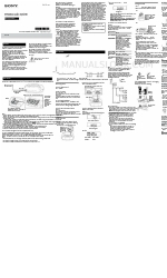 Sony CFD-S70 Instrucciones de uso