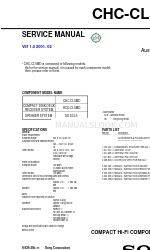 Sony CHC-CL5MD Specyfikacje