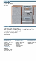 Sony CMT-EP505 - Micro Hi Fi Component System 製品情報