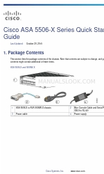 Cisco ASA 5506-X Manuel de démarrage rapide