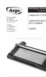 Argo L400A Manuale di istruzioni