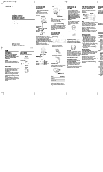 Sony MDR-F130K Mode d'emploi