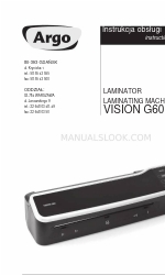 Argo VISION G60 Manuale di istruzioni