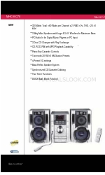 Sony MHC-EC70 - Mini Hi-fi Component System Spezifikationen