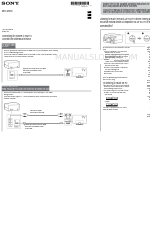 Sony MHC-M20D Connecting Manual