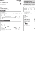 Sony MHC-M40D Instrukcja obsługi