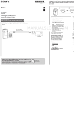 Sony MHC-V21 Panduan Petunjuk Pengoperasian