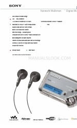 Sony NW-E99 - Network Walkman Especificaciones