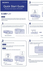 Sony S-AIR PLAY AIR-SA20PK Manuale di avvio rapido