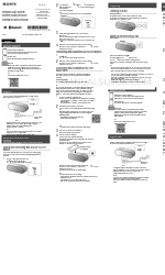 Sony SRS-X2 Manuel de démarrage rapide