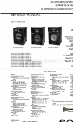 Sony SS-SHAKE77 Service Manual