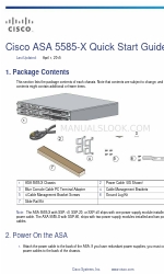 Cisco ASA 5585-X Schnellstart-Handbuch