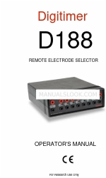 Digitimer D188 Gebruikershandleiding