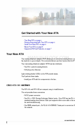 Cisco ATA 191 Get Started