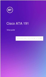 Cisco ATA 191 Manuel de configuration