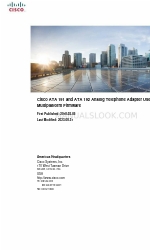 Cisco ATA 191 Manuale d'uso