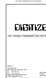 DIGITIZE 1221 Quick Start Manual