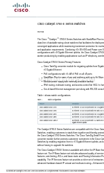 Cisco Catalyst 3750-E Series Bollettino di assistenza prodotti