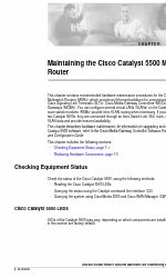 Cisco Catalyst 5500 Manuel