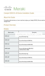 Cisco Catalyst C9300X-48HX Instrukcja instalacji