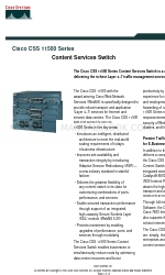 Cisco CSS11501 - 100Mbps Ethernet Load Balancing Device Scheda tecnica