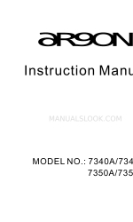 argon audio 7350 Manual de instrucciones