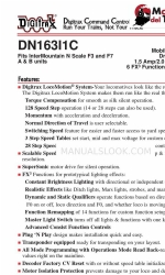 Digitrax DN163I1C Manual