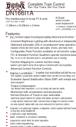 Digitrax DN166I1A Hoja de instrucciones