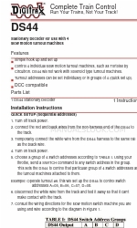 Digitrax DS44 Istruzioni per l'installazione