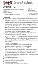 Digitrax DN166I1C Schnellstart-Handbuch