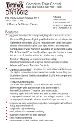 Digitrax DN166I2 Manuel de démarrage rapide
