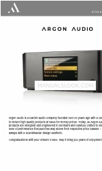 argon audio Stream 3 MK2 Manual