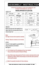 Argos 061639 Assembly Instructions Manual