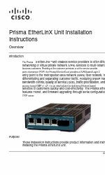 Cisco Prisma EtherLinX Instrukcja instalacji