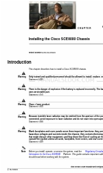 Cisco SCE8000 GBE Instalacja