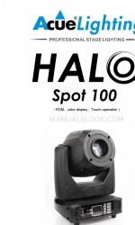 AcueLighting HALO Sport 100 사용자 설명서