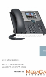 Cisco SPA525G - Small Business Pro IP Phone VoIP 사용자 설명서