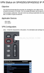 Cisco SPA525G - Small Business Pro IP Phone VoIP 빠른 시작 매뉴얼