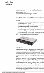 Cisco SRW208MP Datenblatt