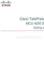 Cisco TelePresence MCU 4200 Series 시작하기