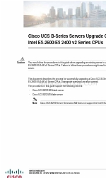 Cisco UCS B200 M3 Upgrade Manual